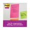 Post-It Pads in Energy Boost Collection Colors, Note Ruled, 4" x 6", 45 Sheets/Pad, PK24 7100260205 - alternate 2